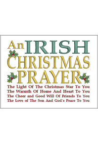 Chr054 - Irish Christmas Prayer